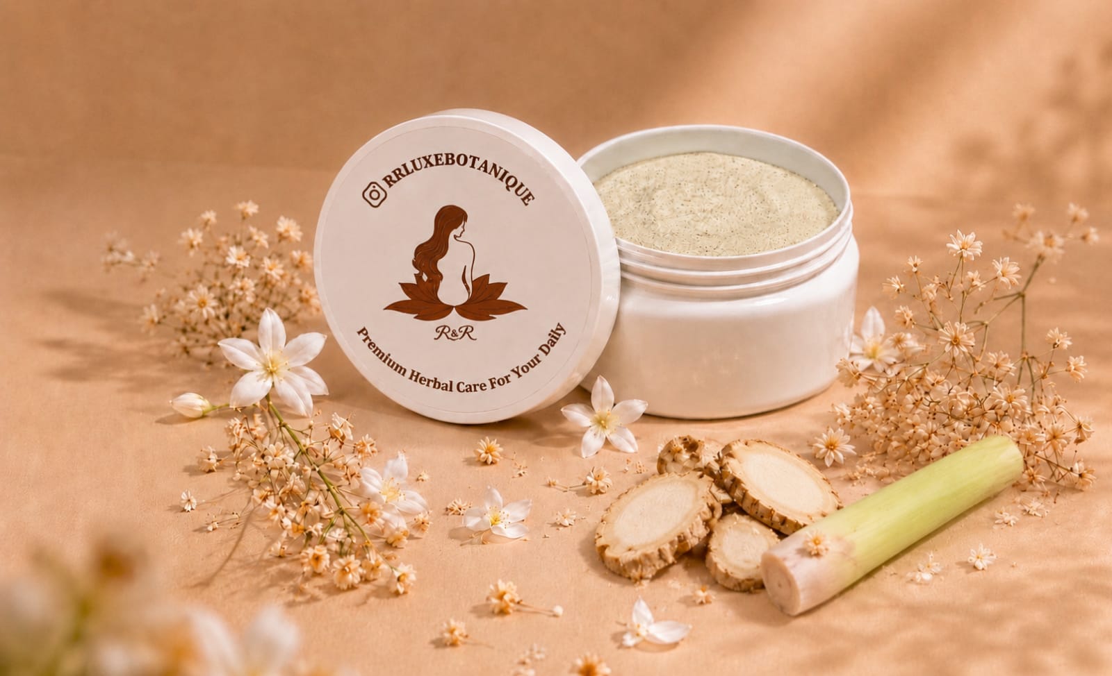 RRLUXEBOTANIQUE LULUR SCRUB TEMULAWAK LUXE